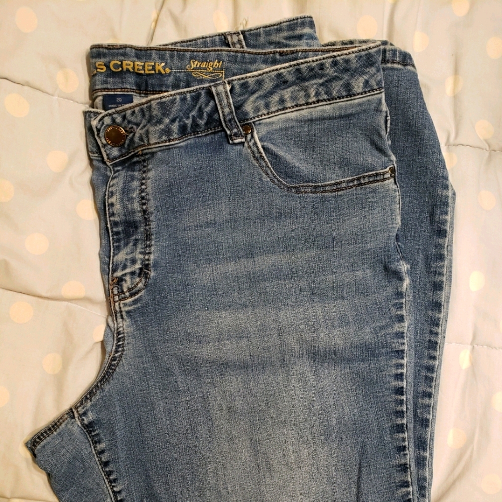 Plus Falls Creek Straight jeans